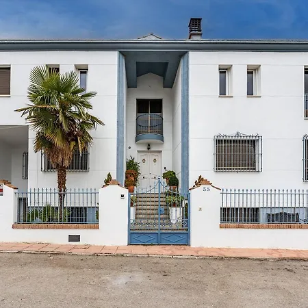 Вилла Casa De Amigos La Latina Con Piscina, Chimenea Y Barbacoa