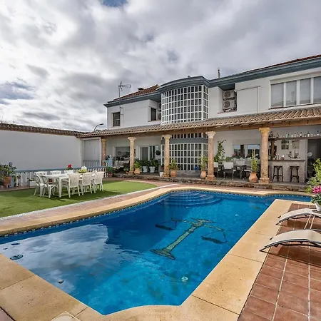 Вилла Casa De Amigos La Latina Con Piscina, Chimenea Y Barbacoa Ильора
