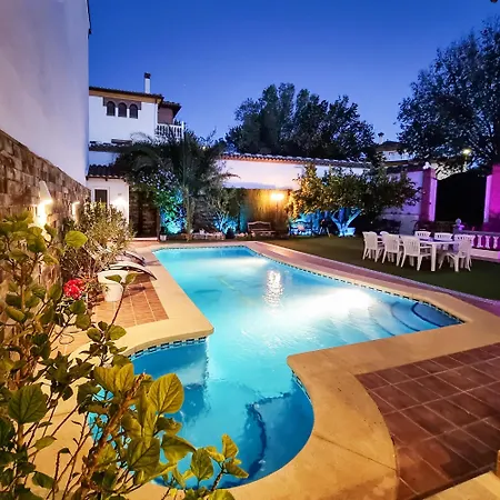 Casa De Amigos La Latina Con Piscina, Chimenea Y Barbacoa Вилла *